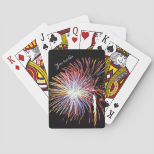 Fireworks Classic Playing Cards