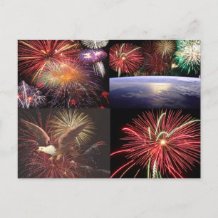 Fireworks Collection Postcard