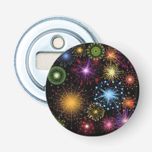 Fireworks Colorful Dynamic Sparkling Decor Bottle Opener