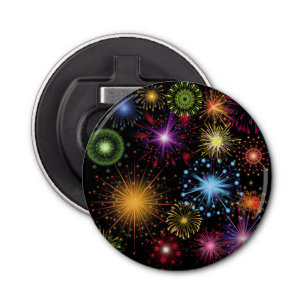 Fireworks Colourful Dynamic Sparkling Decor Bottle Opener