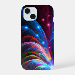 Fireworks - Colourful Fractal Art iPhone 15 Case