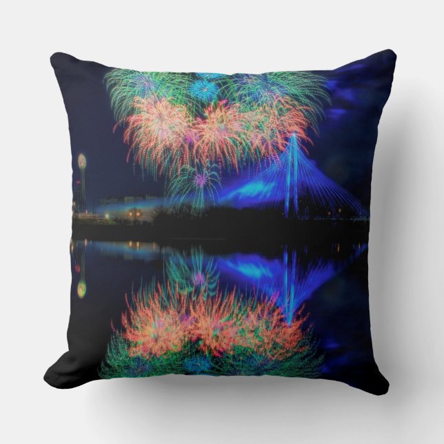 Fireworks Cushion (Front)