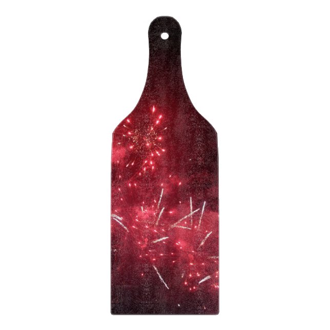 Fireworks Cutting Board (Front)