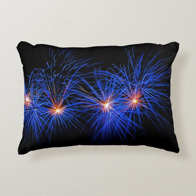 Fireworks Decorative Cushion (Front)