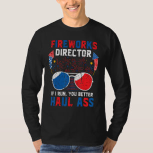 Fireworks Director  4th Of July Patriotic Mens T-Shirt