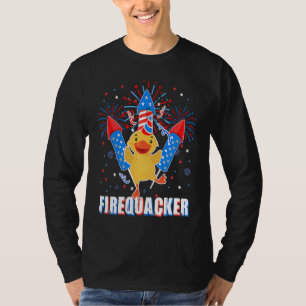 Fireworks Director Firecracker Firequacker T-Shirt