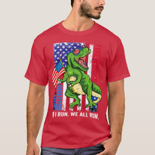 Fireworks Director If I Run We All Run 4th Of July T-Shirt