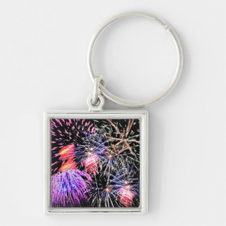 Fireworks Display Key Ring