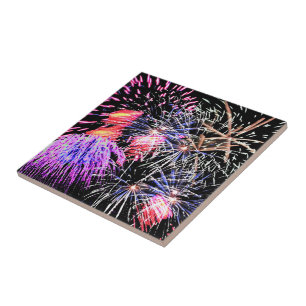 Fireworks Display Tile