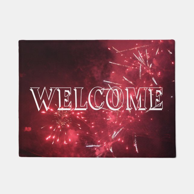 Fireworks Doormat (Front)