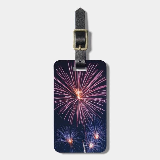Fireworks Easy ID Personal Luggage Tag (Front Vertical)