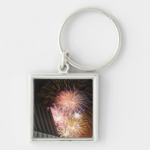 Fireworks explode key ring