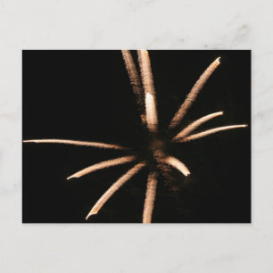 Fireworks Festive Postcard