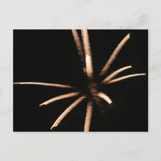 Fireworks Festive Postcard