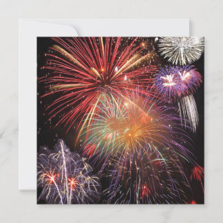 Fireworks Finale Invitation