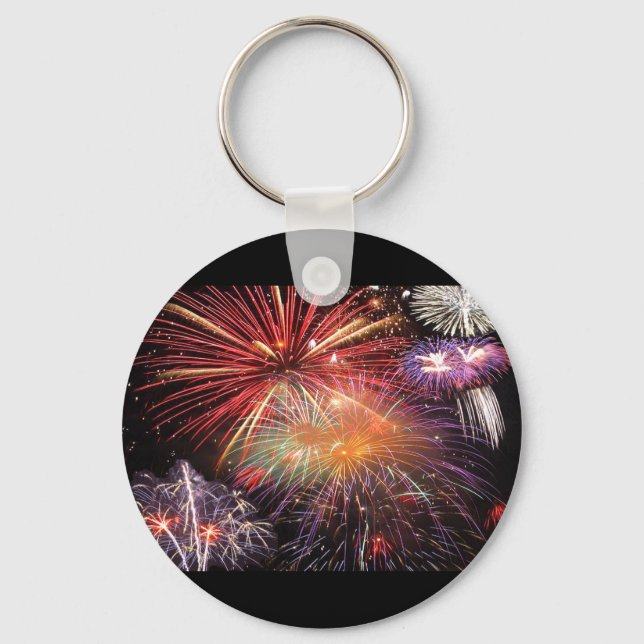 Fireworks Finale Key Ring (Front)