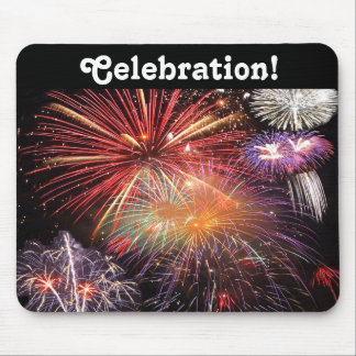 Fireworks Finale Mouse Pad