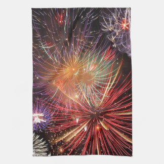 Fireworks Finale Tea Towel
