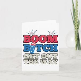 Fireworks Firing System Director Funny Boom 4th Of Card