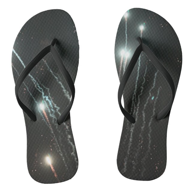 Fireworks Flip Flops (Footbed)