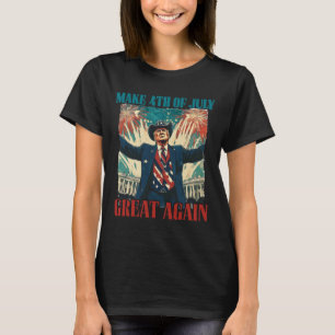 Fireworks Funny Trump American Make 4th Of July Gr T-Shirt