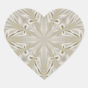 Fireworks Heart Sticker