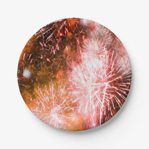 Fireworks image for Paper Plate