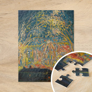 Fireworks in Nice   Nikolai Tarkhov Jigsaw Puzzle