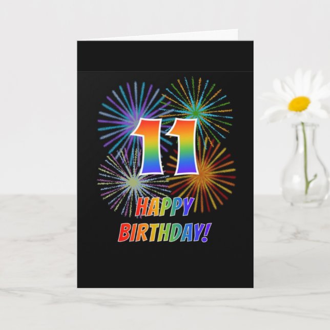 *FIREWORKS IN YOUR HONOR** FOR CHILD CARD (Small Plant)