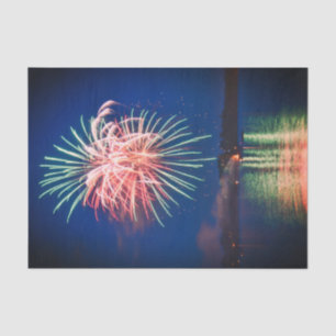Fireworks Independence Day Colourful 4th Of July Tissue Paper