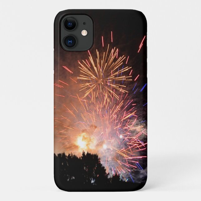 Fireworks iPhone 11 case (Back)