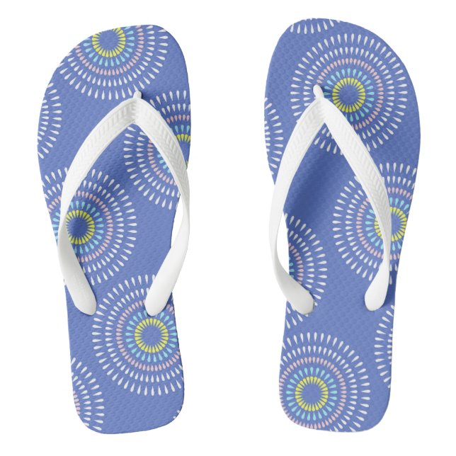 Fireworks Japanese Blue Jandals (Footbed)
