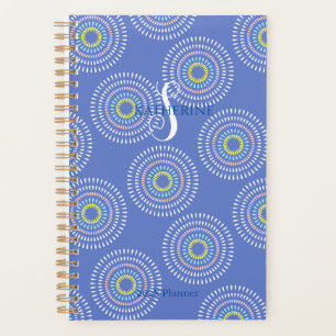 Fireworks Japanese Blue Planner