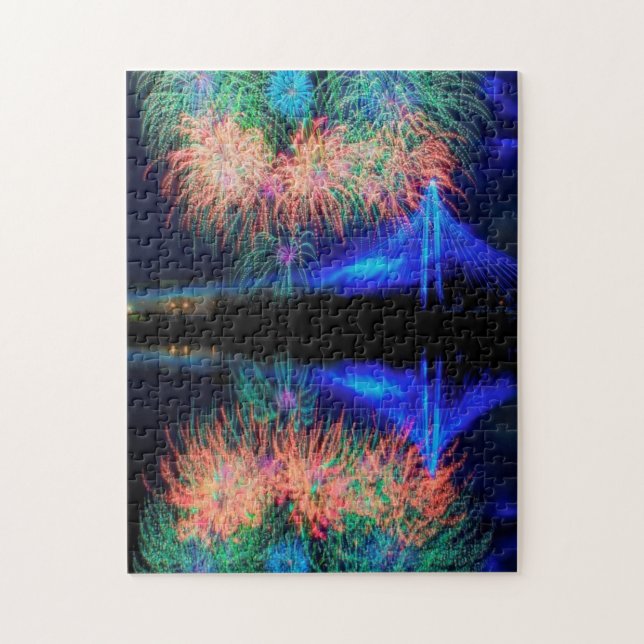 Fireworks Jigsaw Puzzle (Vertical)