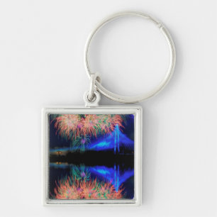 Fireworks Key Ring