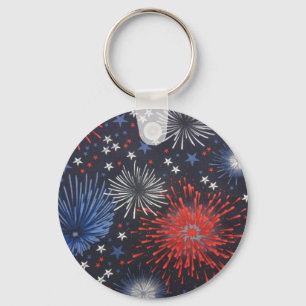Fireworks Key Ring