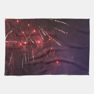 Fireworks Kitchen Towel
