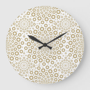 Fireworks Large Clock