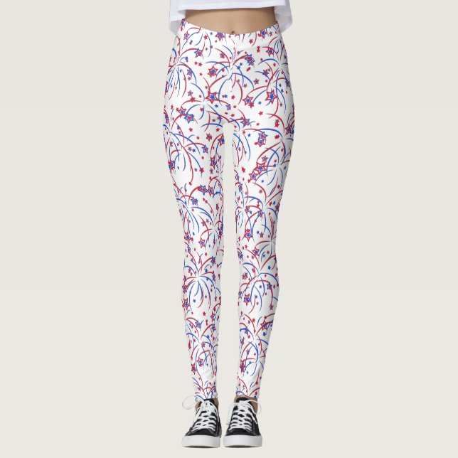 Fireworks Leggings (Front)