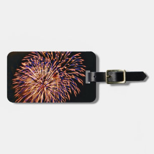 Fireworks Luggage Tag