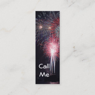 Fireworks Mini Business Card