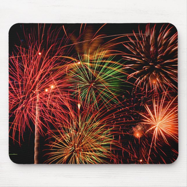 Fireworks Mouse Pad (Front)