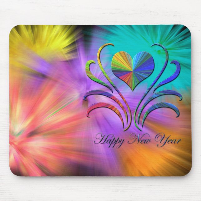 Fireworks Mouse Pad (Front)