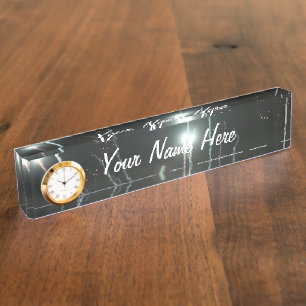 Fireworks Nameplate