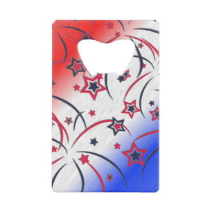 Fireworks on Red White Blue