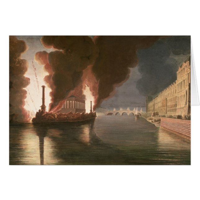 Fireworks on the Seine (Front Horizontal)