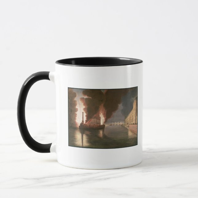 Fireworks on the Seine Mug (Left)