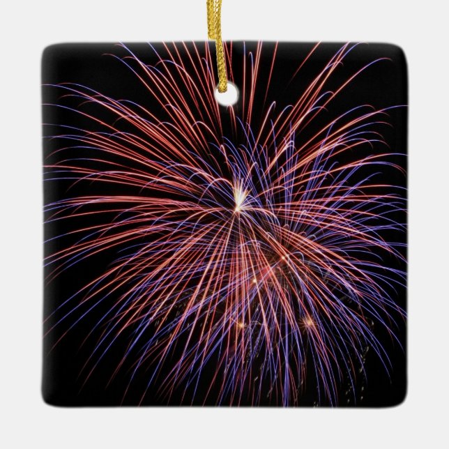 Fireworks Ornament (Front)
