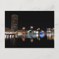 Fireworks over Downtown Baltimore