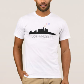 Fireworks Over Los Angeles Skyline T-shirts